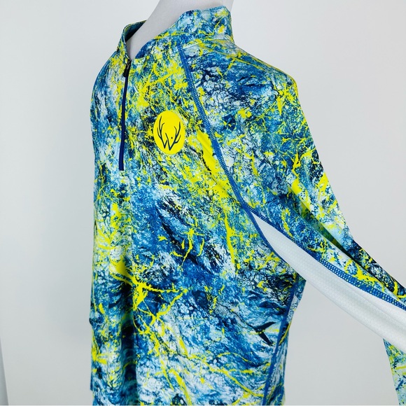 WROXX Performance Quarter Zip Pullover Shirt Size Large - Picture 5 of 9